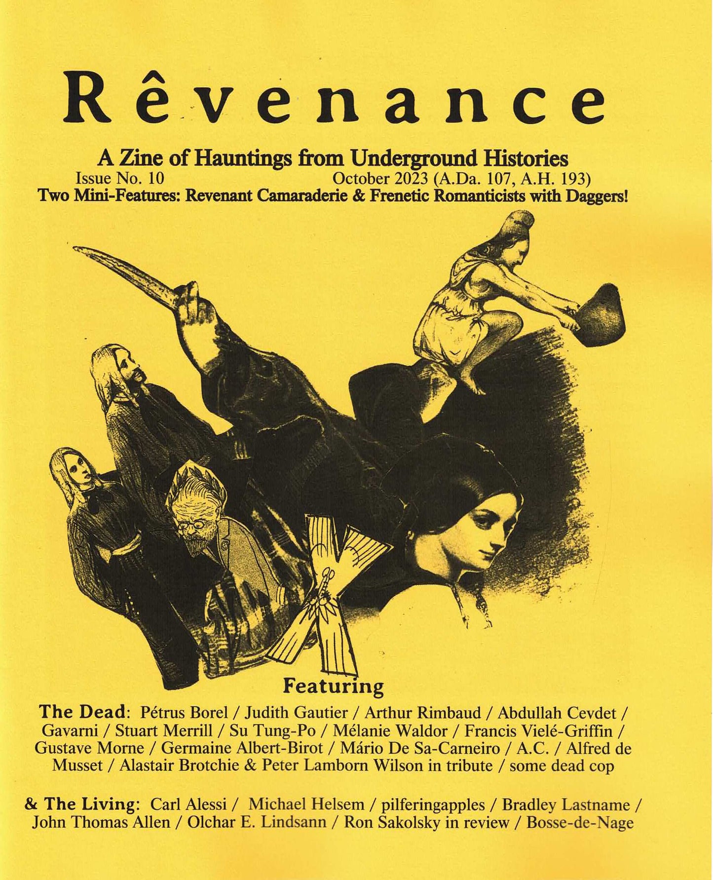 Rêvenance: A Zine of Hauntings from Underground Histories. Issue 10